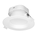 Satco Fixture, Retrofit, LED, 7W, Downlight, White / Frosted, 3000K S39012